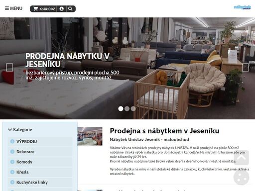 maloobchod, velkoobchod a výroba nábytku
