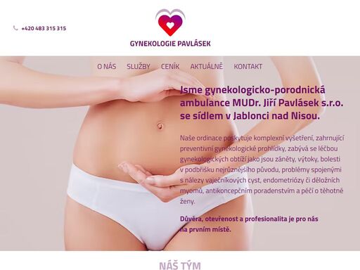 www.gynekologiepavlasek.cz