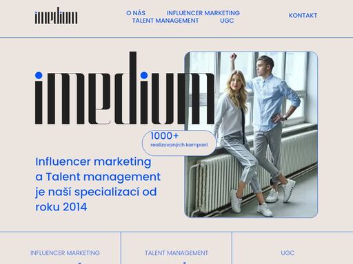 agentura zaměřená na influencer marketing a talent management. propojujeme značky s influencery a tvoříme kampaně, které mají dopad.