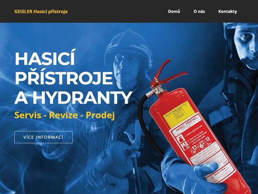 servis, revize a prodej hasicích přístrojů a hydrantů, trutnov