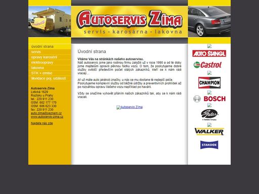 autoservis zíma - servis, karosárna, lakovna