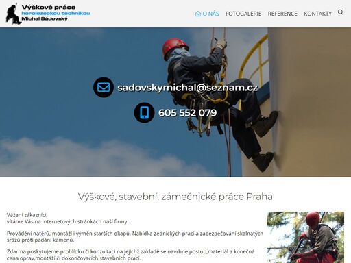 výškové, stavební, zámečnické práce praha, montáže, nátěry okapových systémů, rizikové kácení stromů, likvidace vývratů, polomů praha západ, východ