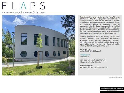 architektonická a projekční studio fl aps s.r.o.