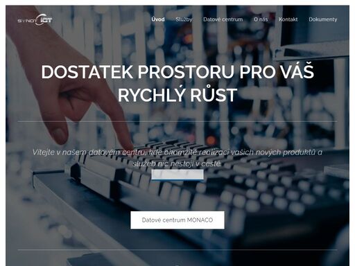 dostatek prostoru pro váš rychlý růst