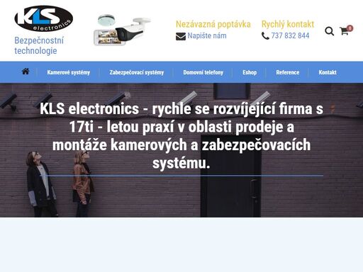 zabýváme se veškerou elektronikou instalovanou do objektů