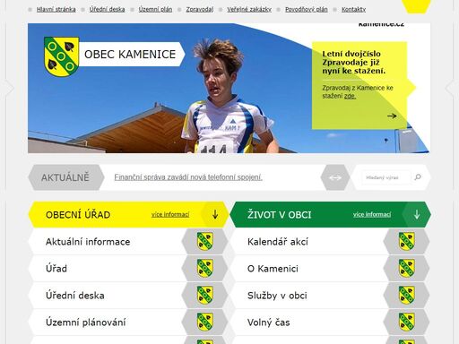obec kamenice - naše obec v srdci ladova kraje.