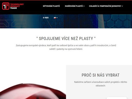 stroje a zařízení pro svařování plastů a nýtování plastů