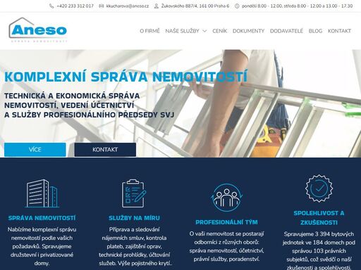 naše společnost nabízí komplexní správu nemovitostí pro majitele domů, bytová družstva i společenství vlastníků. rádi pro vás připravíme nabídku!