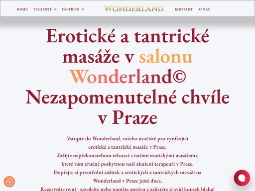 wonderland, is your top choice for erotic and tantra massage in prague. immerse yourself in pleasure with our tantra or erotic massage specialists in prague.