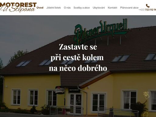 motorest u štěpána, praha-znojmo, moravské budějovice, svatby, společenské akce, denní menu, česká kuchyně, domácí speciality motorest u štěpána v litohoři nedaleko moravských budějovic – poctivá česká kuchyně, denní menu, domácí speciality a příjemné posezení u hlavního tahu znojmo–jihlava. zastavte se na dobré jídlo!