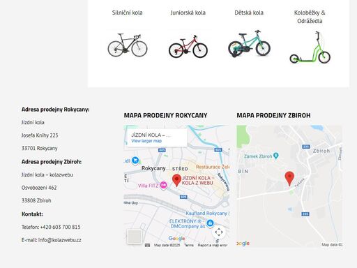 nejprodávanější levná česká jízdní kola od českých výrobců.