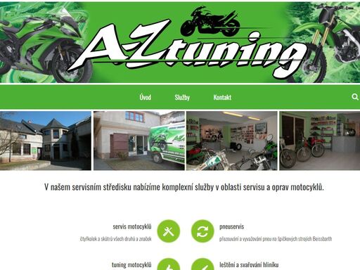 v našem servisním středisku nabízíme komplexní služby v oblasti servisu a oprav motocyklů, čtyřkolek a skútrů všech druhů a značek.