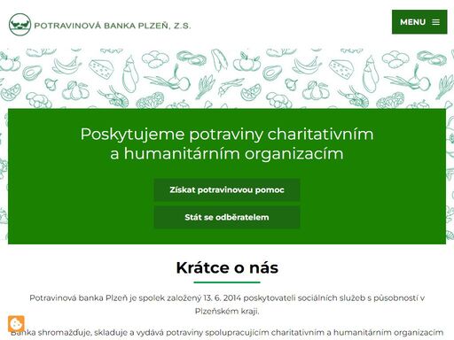 poskytujeme potraviny charitativním a humanitárním organizacím