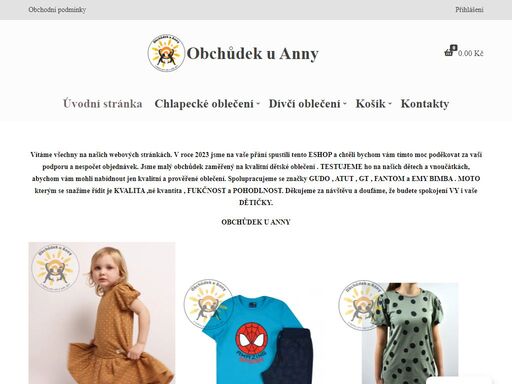 vítáme všechny na našich webových stránkách. v roce 2023 jsme na vaše přání spustili tento eshop a chtěli bychom vám tímto moc poděkovat za vaší podporu a nespočet objednávek. jsme malý obchůdek zaměřený na kvalitní dětské oblečení . testujeme ho na našich dětech a vnoučátkách, abychom vám mohli nabídnout jen kvalitní a prověřené oblečení. spolupracujeme…