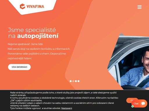 nejsme sjednávač ani porovnávač. jsme lidé. náš servis stojí na osobním kontaktu a informacích