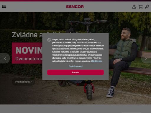 sencor dnes sází na několik trendů a právě tím je na světovém trhu výjimečný. tak jako v japonsku v sedmdesátých letech, tak i na počátku třetího tisíciletí po celém světě reaguje sencor na každý podnět.