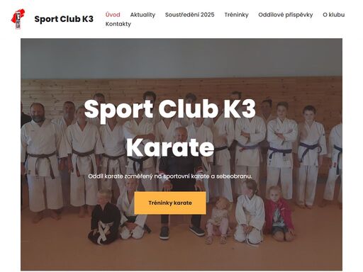 oddíl karate