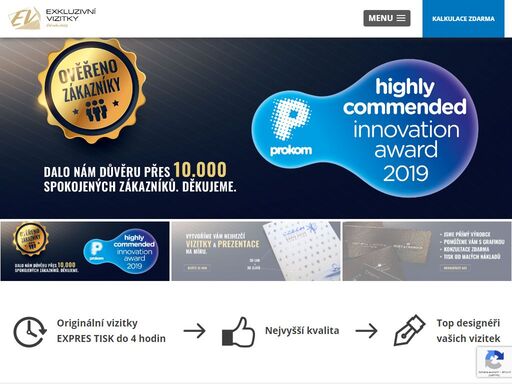 s použitím nejmodernějších technologií a postupů vyrobíme exkluzivní vizitky podle vašich představ a požadavků.