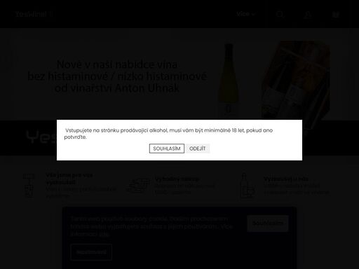 vítejte v e-shopu plném vín z celého světa! objednejte si exkluzivní vína, nebo prosecca z yeswine !