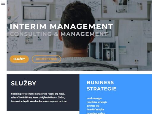 interim management, business consulting, change management, leadership management, realizace rozvojových a krizových projektů.