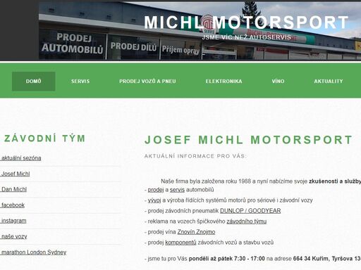 josef michl motorsport autoservis