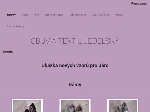 prodej obuvi a textilu