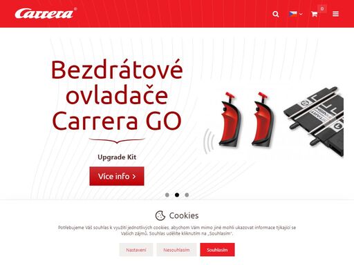 carrera.cz - specializovaná prodejna na autodráhy carrera a rc modely carrera-rc autodráha carrera má nejširší nabídku příslušenství a doplňků. můžete si zde vybrat analogové autodráhy carrera go, carrera evolution pro děti i pro dospělé prodáváme autodráhy carrera pro děti. autodráha carrera v nejširší nabídce.