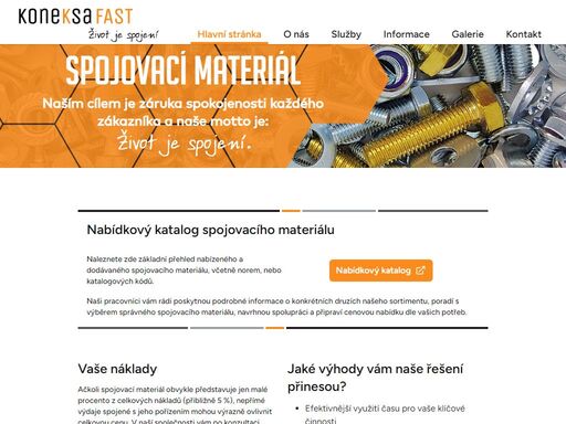 koneksafast nabízí široký sortiment kvalitních spojovacích materiálů pro všechny vaše projekty. objevte naše produkty a řešení pro průmysl i stavebnictví.