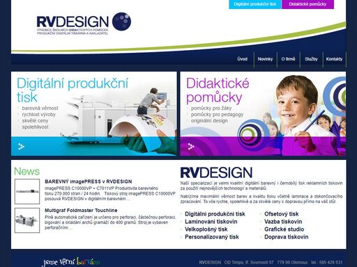 digitální tiskárna olomouc ? kvalitní a rychlá výroba tiskovin i v malých nákladech ? vizitky, firemní tiskoviny, fotoknihy, osobní kalendáře