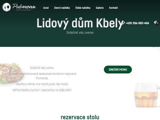 pubmenu.cz - eshop pro restaurace