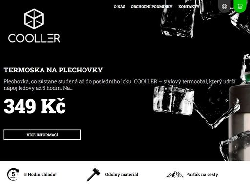 objevte termosku cooller – ideální pro udržení nápojů chladných až několik hodin. perfektní pro pivo, limonády i energetické nápoje v objemu 500 ml.