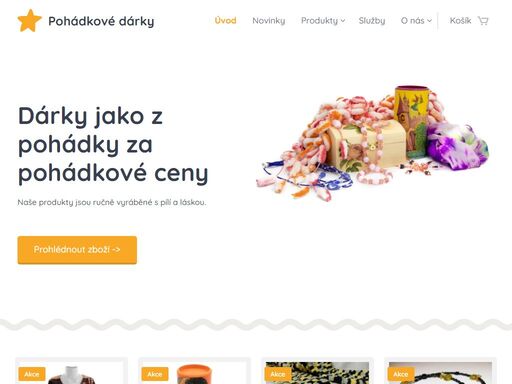 dárky jako z pohádky za pohádkové ceny