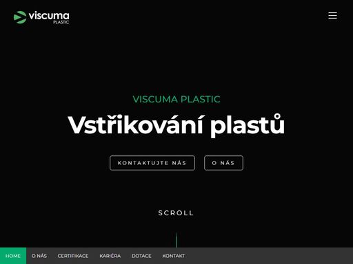viscuma plastic, a.s. | vyrábíme vstřikované díly pro automobilový, elektrotechnický a zdravotnický průmysl.