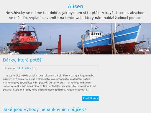 ne vždycky se máme tak dobře, jak bychom si to přáli. a když chceme, abychom se měli líp, vyplatí se zamířit na tento web, který nám nabízí žádoucí pomoc.