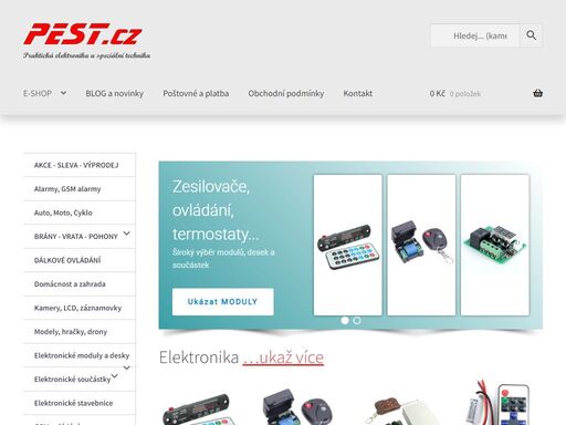 alarmy, kamery, gsm moduly a sledovací technika... internetový obchod pro kutily a bastlíře s arduino.