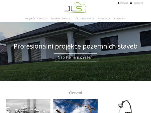 projekce, realizace, dřevostavby, vybavení budov