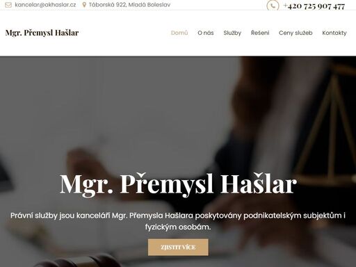 mgr. přemysl hašlar - advokát | advokátní kancelář -