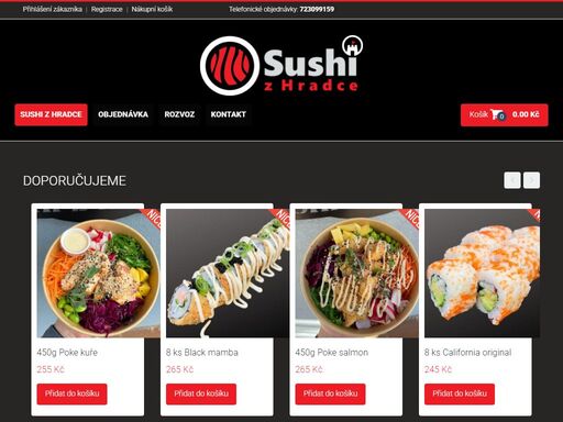 sushi z hradce - rozvoz sushi svitavy a okolí