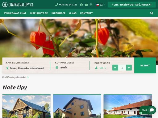 chaty a chalupy - tourtrend. pronajímáme chaty a chalupy v létě, zimě, na víkendy i silvestr. více jak 1600 chat a chalup na horách i u vody v čr, sr a zahraničí. nabízíme luxusní chaty s bazénem až po levné chaty na samotě. platby qr kódem.
