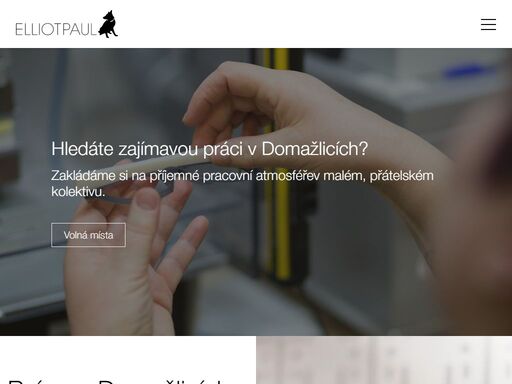 hledáte zajímavou práci v domažlicích? zakládáme si na příjemné pracovní atmosféře v malém, přátelském kolektivu.