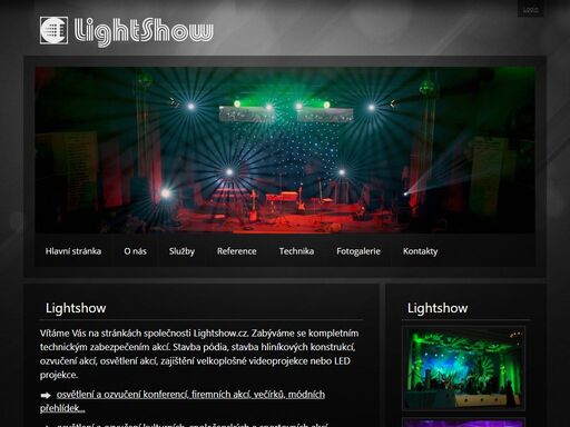 lightshow - osvětlení akcí, ozvučení ackí, videoprojekce