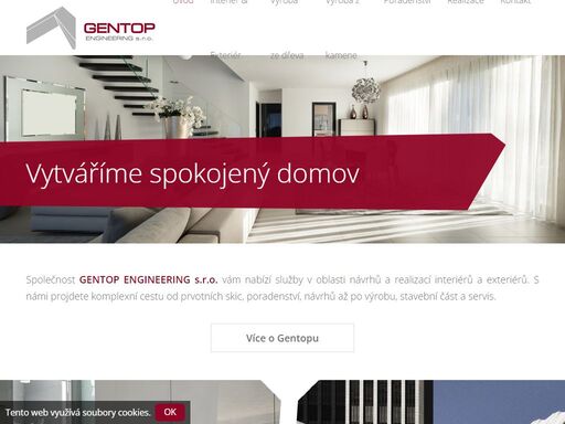 nabízíme kompletní návrh a realizaci interiérů a exteriérů nejen pro bytový design.