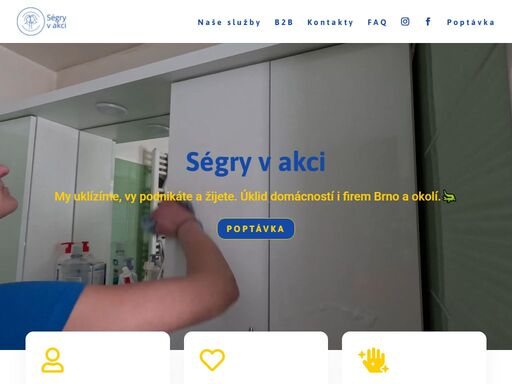 jsme úklidová firma ségry v akci cleaning s.r.o., specialisté na profesionální úklid v brně a okolí. nabízíme komplexní úklid domácností.