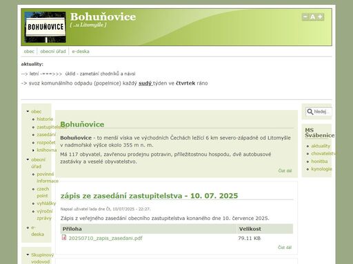 www.bohunovice.net