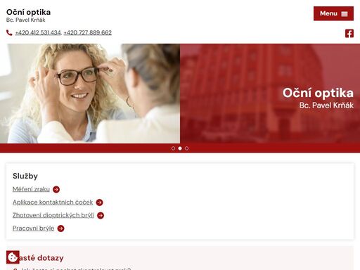 sháníte nové brýle nebo kontaktní čočky a jste z okolí děčína? naše firma oční optika bc.pavel krňák vám nabízí široký výběr brýlí, ale i veškerých doplňků.