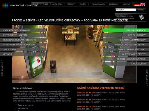 kompletní nabídka led technologií včetně profesionálníku servisu a služeb. led obrazovky, reklamní led panely, led video panely, digitální zobrazovače.