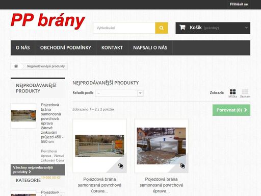 nabízíme pojezdové - posuvné brány, ploty, vrata, plotové dílce, pohony bran.