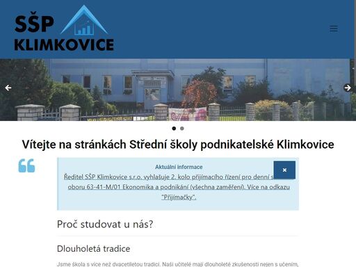 soukromá škola s 30letou tradicí
