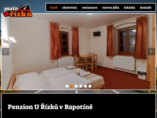 nabízíme ubytování se stravováním v naší restauraci nedaleko města šumperk. nabízíme i rozvoj jídla do širokého okolí.