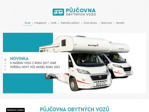 naše půjčovna nabízí pronájem obytných vozů.půjčte si náš obytný vůz a na dovolené budete zcela svobodní.